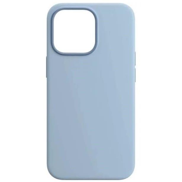 Задняя накладка SILICONE CASE для iPhone 12 mini серо-синий (не оригинал)