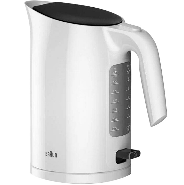 Чайник электрический BRAUN WK3100WH белый (корпус: пластик)