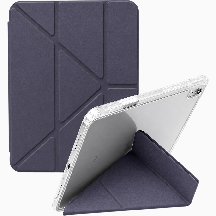 Чехол футляр-книга YEELIX для iPad 11/10 10,9" лавандовый