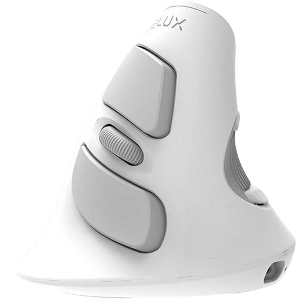 Мышь вертикальная БП XDELUXE M618G DB (белая)