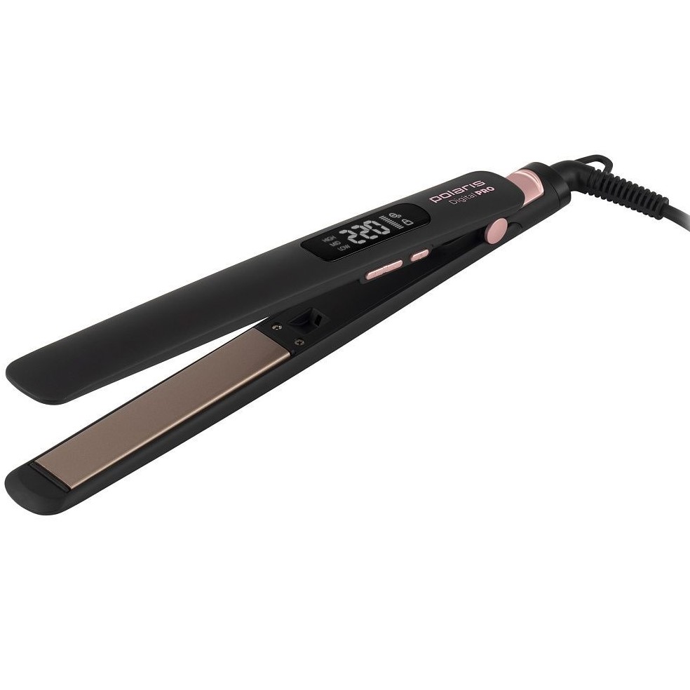 Выпрямитель POLARIS PHS 5012KT UltraSlim Digital PRO Черный/Розовое золото