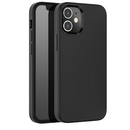 Задняя накладка HOCO для iPhone 12 mini, Pure series, пластик, чёрный
