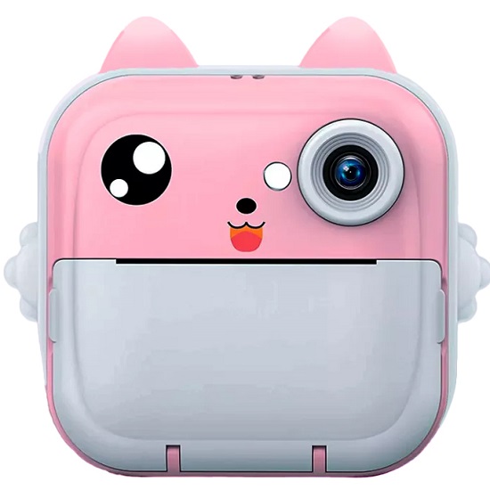 Фотоаппарат детский-принтер Children's Digital моментальной печати розовый