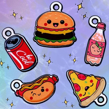 Набор с шармами, 5 шт. 9019599