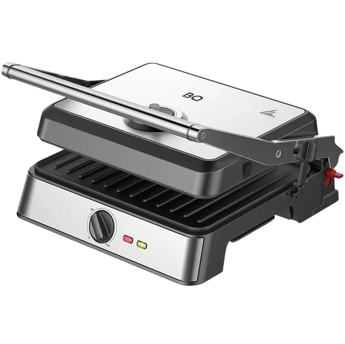 Электрогриль BQ GR3007 Чёрный-Стальной