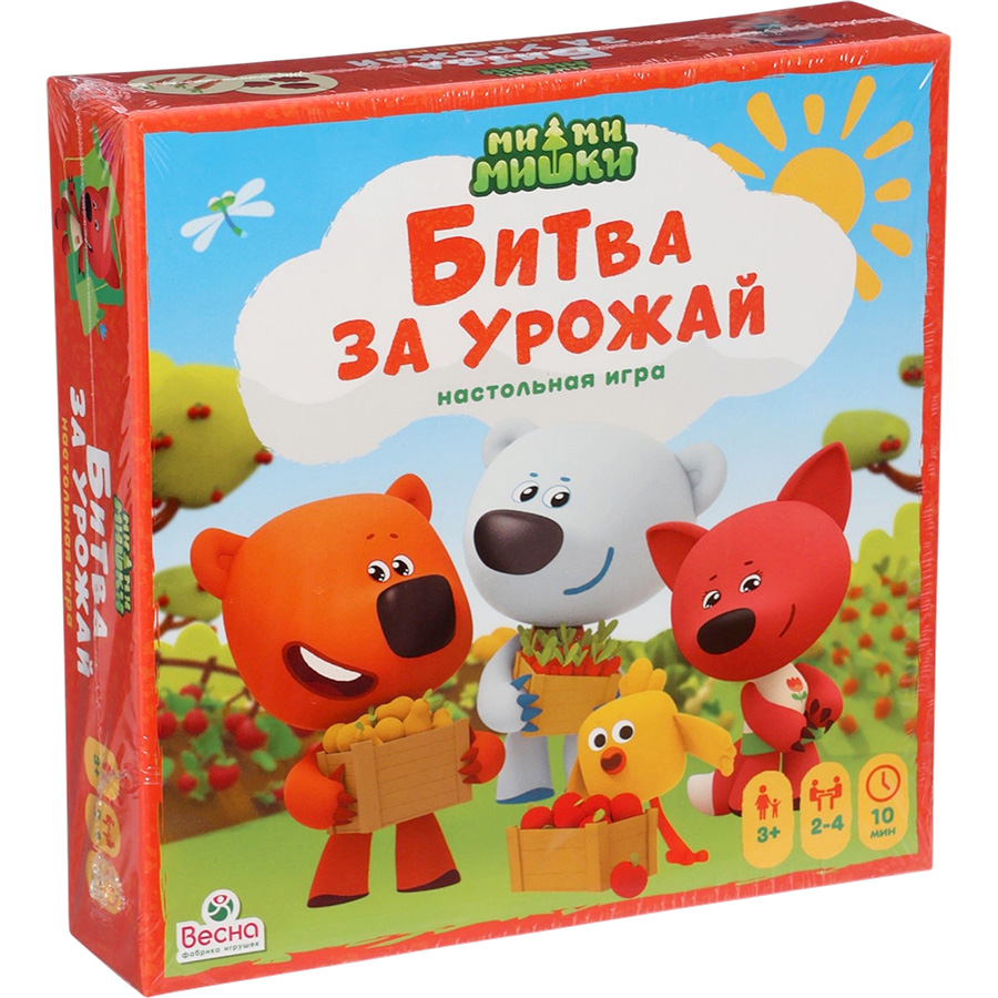 Настольная игра «Ми-ми-мишки. Битва за урожай»