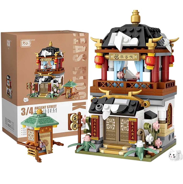 Конструктор LOZ 1743_MK "Китайская гостиница"