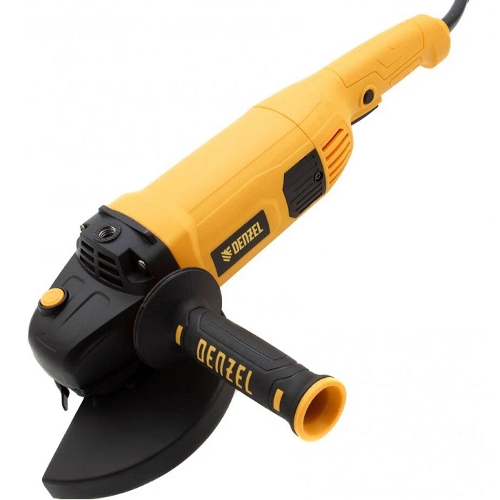 Угловая шлифовальная машина AG180-2000, 2000 Вт, 180 мм, 8500 об/мин// Denzel