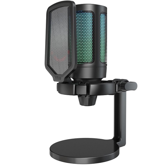 Микрофон Fifine AmpliGame A6 NEO черный