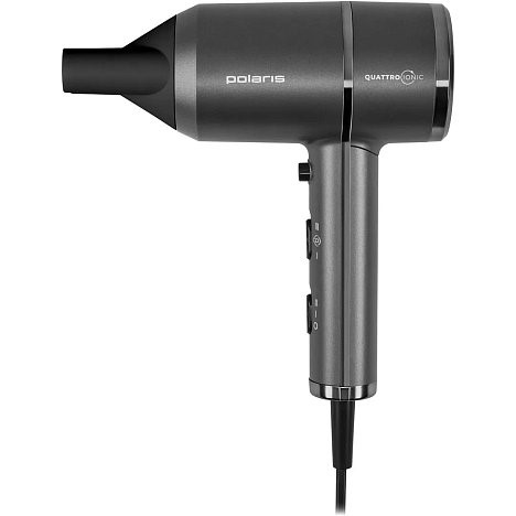 Фен POLARIS PHD 2044Ti Quattro Ionic графитовый