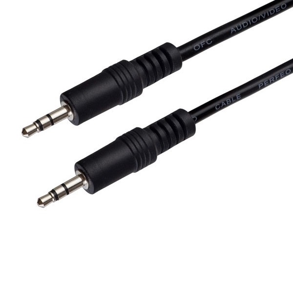 Кабель Jack 3.5 <--> Jack 3.5  10м PERFEO J2106 чёрный