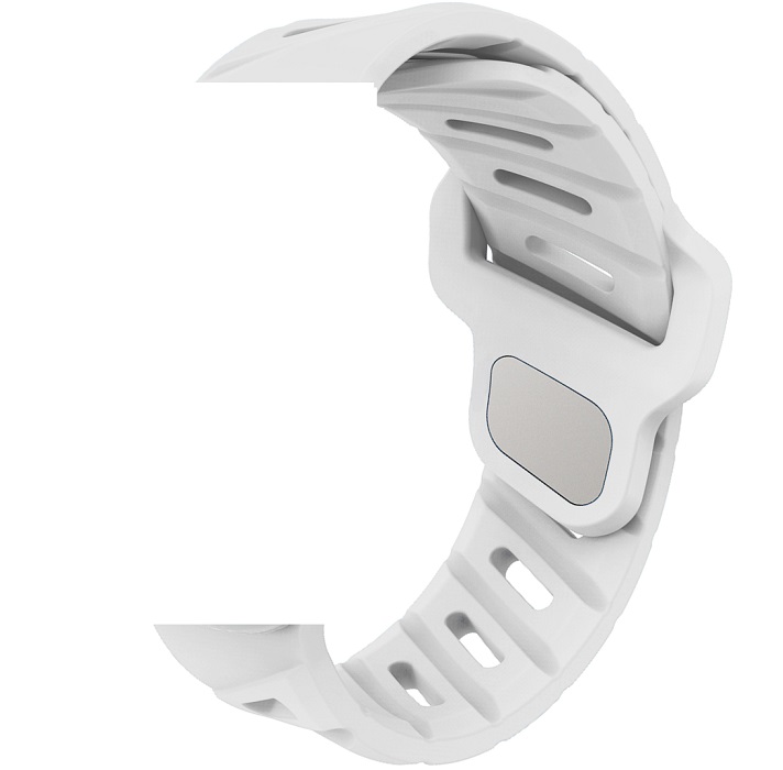 Силиконовый ремешок Zintare LOOP для Apple Watch 42/44/45/49 мм. белый