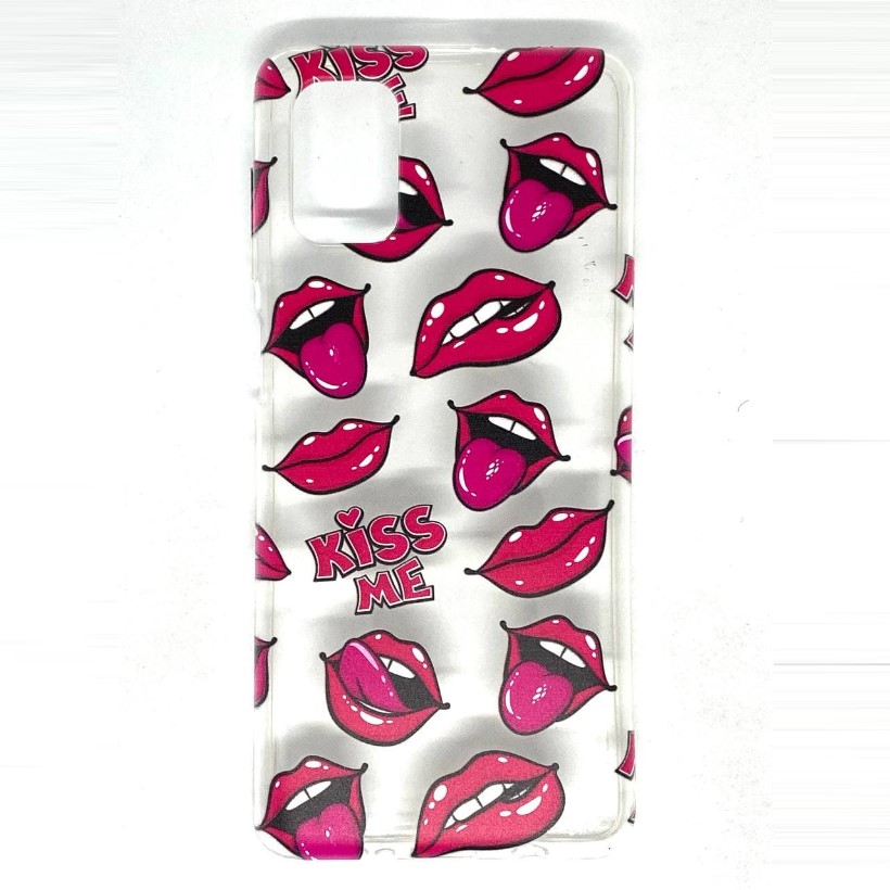 Задняя накладка GRESSO. Коллекция Поп Арт-принт 3 для Samsung Galaxy M51 (2020) прозрачный