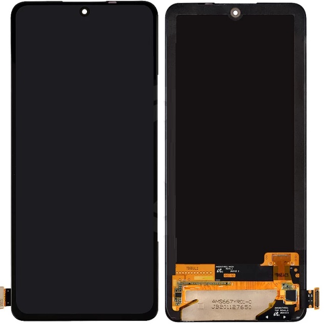 Дисплей для Xiaomi Redmi Note 10 Pro/11 Pro 5G/12 Pro 4G/Poco X4 Pro + тачскрин (черный) (100% LCD)
