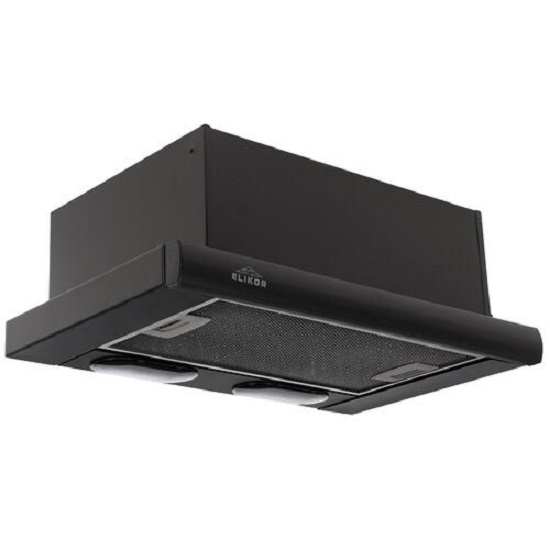 Вытяжка ELIKOR Интегра 50П-400-В2Л черный/нерж