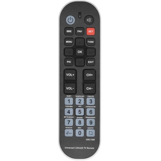 Пульт ClickPdu URC1500 универсальный пульт более 1000 кодов