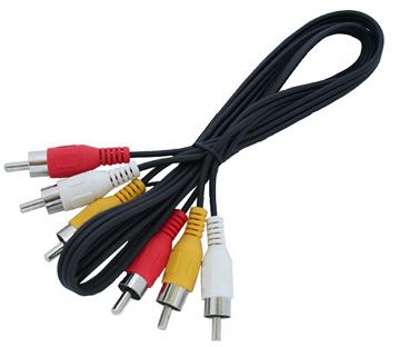 Кабель 3RCA <--> 3RCA  5.0м СИГНАЛ