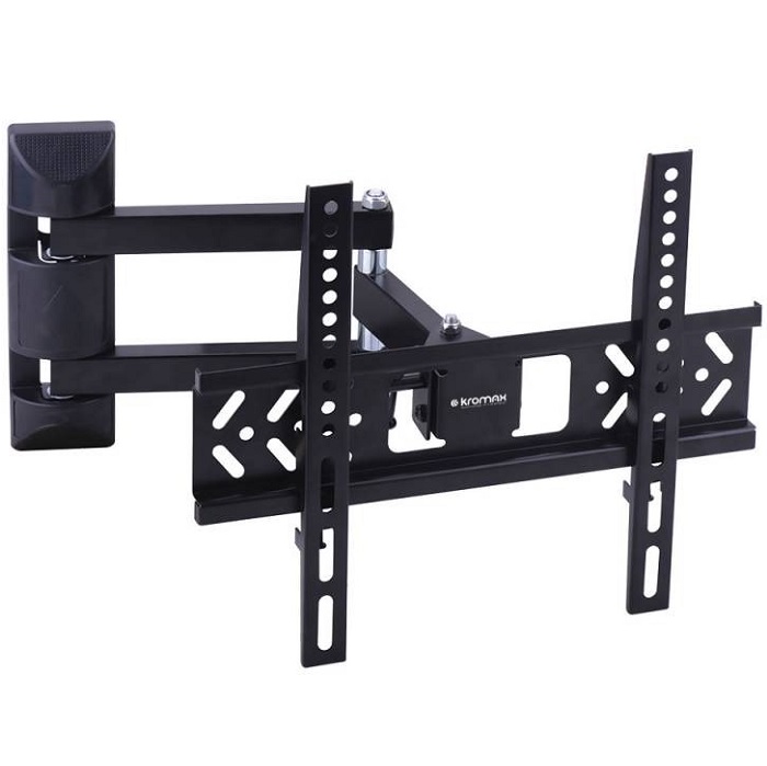 Кронштейн KROMAX PIXIS-XS black, 22-55", настенный, поворотно-выдвижной и наклонный (20251)