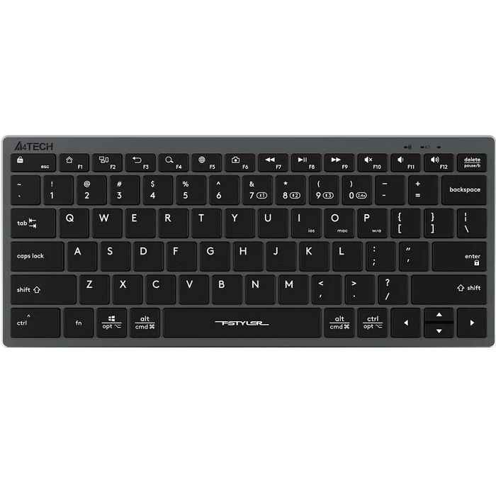 Клавиатура БП A4TECH Fstyler FBX51C серый