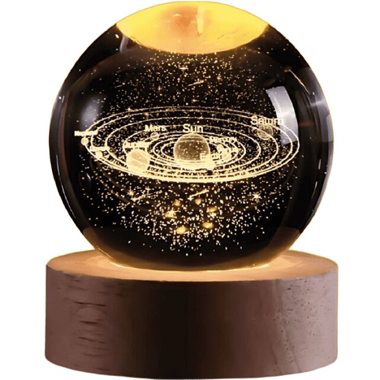 Ночник 3D iLikeGift «Solar System» (6 см)