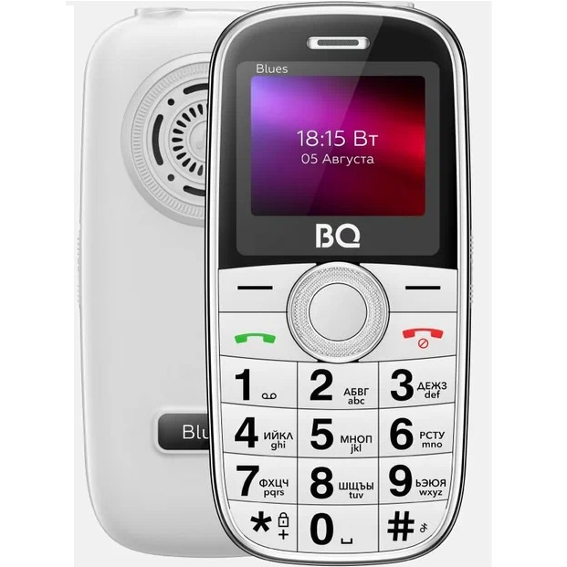 Телефон BQ 1867 Blues Silver
