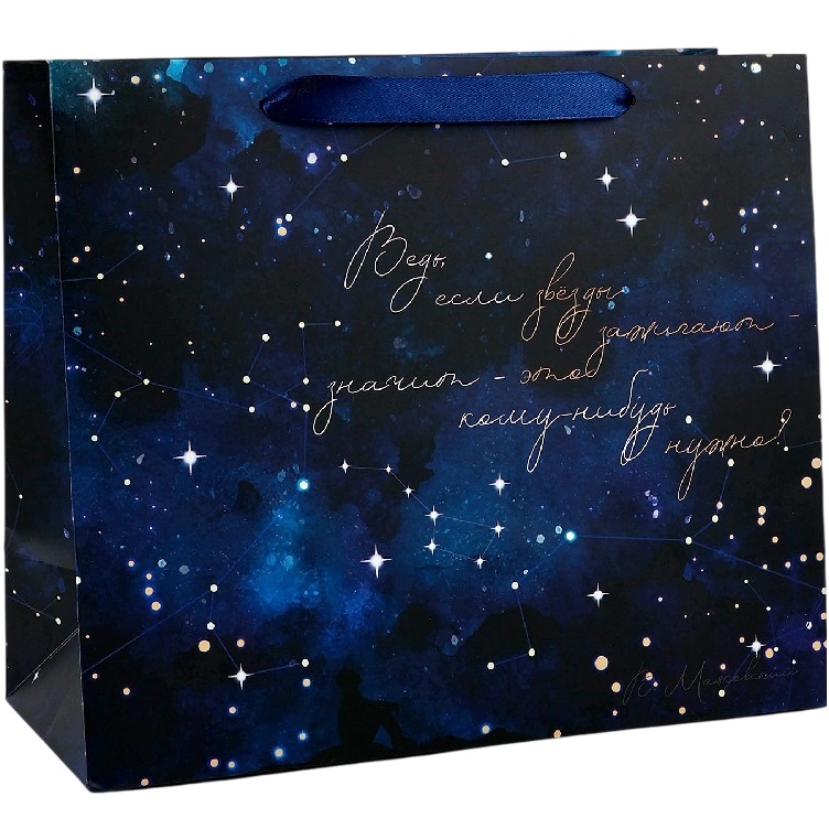 Пакет «Космос: Звёзды», ML 27 х 23 х 11.5 см
