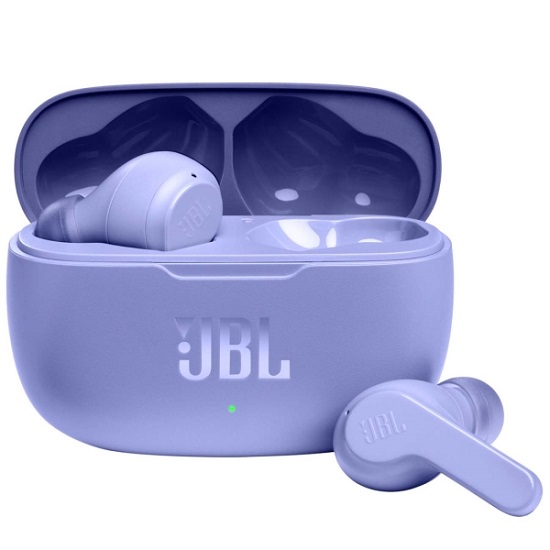 Наушники JBL WAVE 200TWS фиолетовые