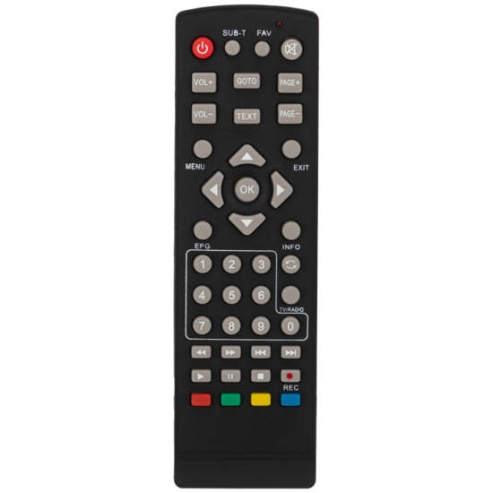 Пульт универсальный REXANT 38-0012 для приставки DVB-T2