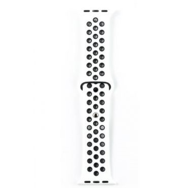 Силиконовый ремешок XO BT08A 38/40/41mm White+Black
