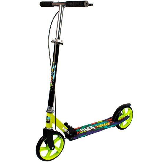 Самокат желтый 671B/FG230830009C-3