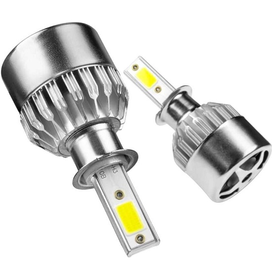 Комплект светодиодных ламп С6 H3 12V 18W COB 6000K