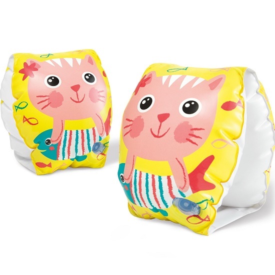Нарукавники INTEX "Котенок", 20х15см, 3-6 лет, 56665EU
