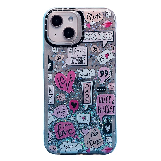 Задняя накладка SC334 для iPhone 13 (multi color) (002) (224033)