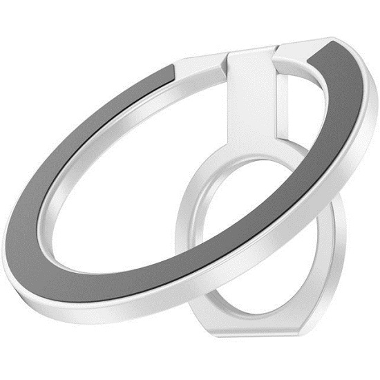 Держатель-подставка кольцо HOCO GM104 серебряный