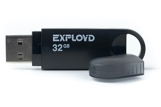 USB 32Gb Exployd 570 Black