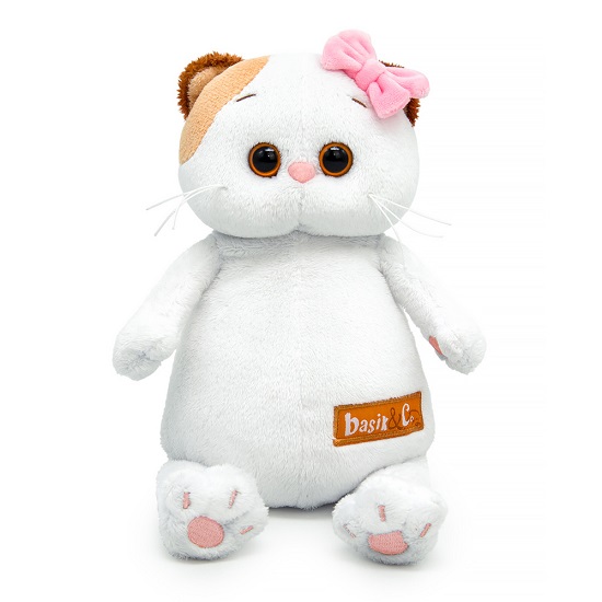 Мягкая игрушка Кошечка Ли-Ли с бантиком "Мультсериал" , 18 см (LKm18-001)