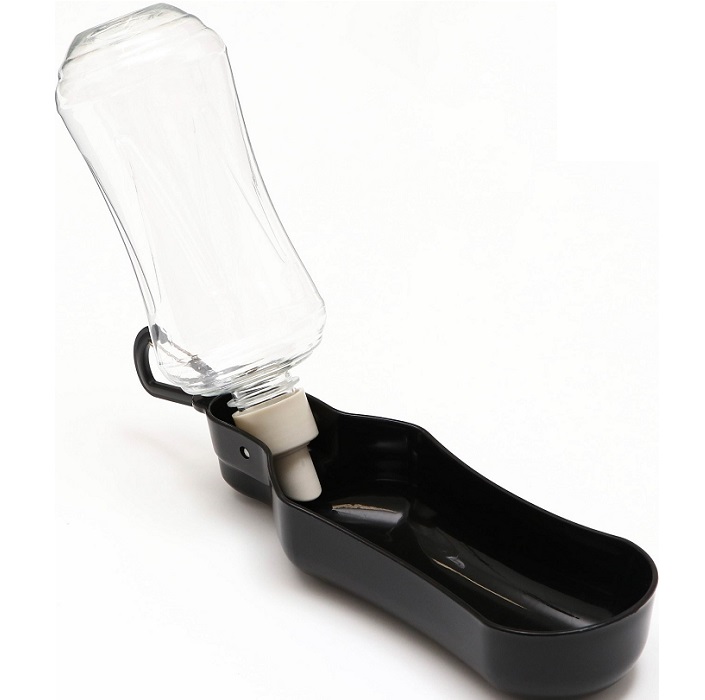 Поилка прогулочная фигурная, 500 мл, с мягким носиком, чёрная