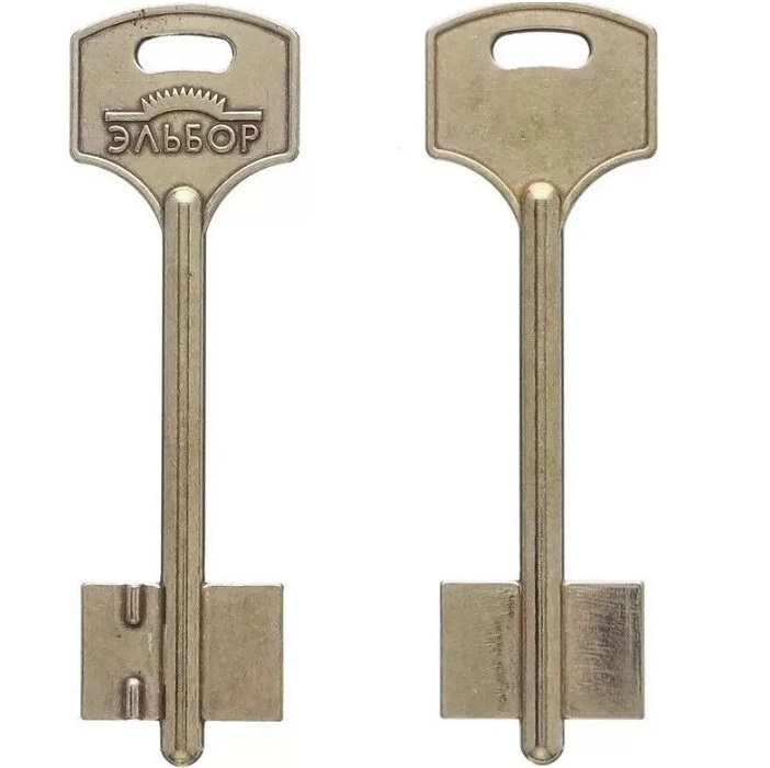 Заготовка ключа Эльбор-14 82*22*15 мм, лат., б/п