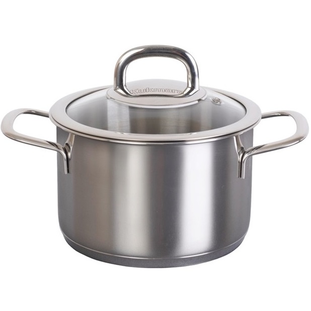 Кастрюля 1.8л KUKMARA SF-CA1816G линии "SAFIA" д.16см,со стекл.крышкой