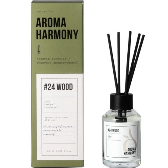 Диффузор ароматический "№24 Wood", 60 мл