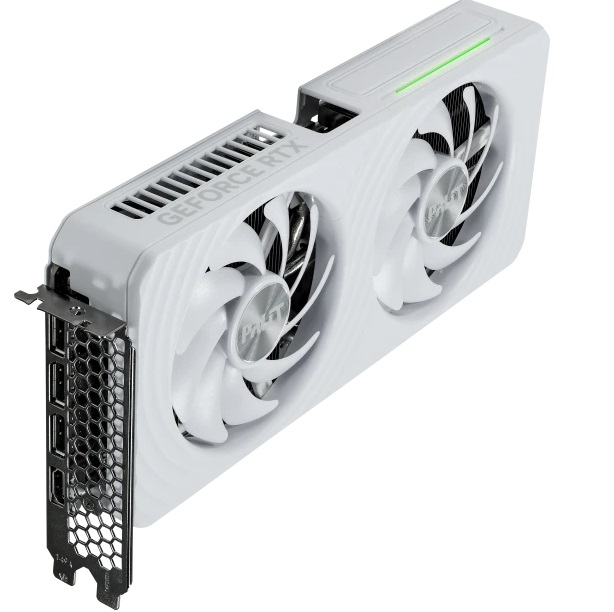 Видеокарта PALIT RTX 5060Ti WHITE OC 8Gb GDDR7 128bit 3xDP HDMI 2FAN RTL белый