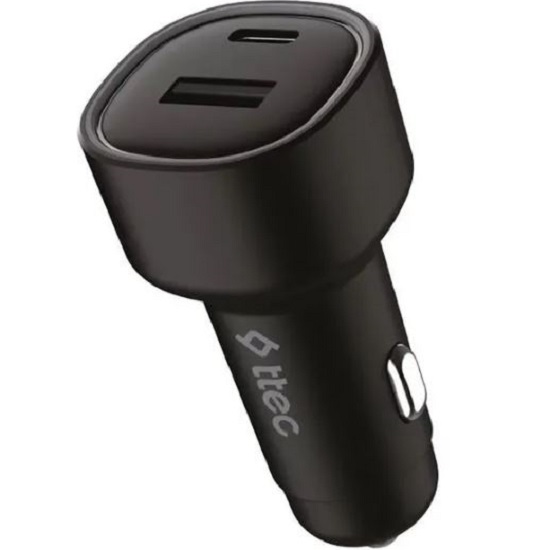 Авто ЗУ TTEC SmartCharger Duo PD 83W черный
