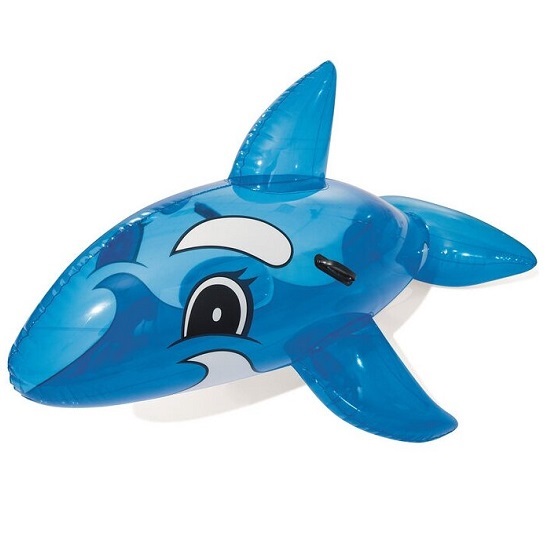 Надувная игрушка-наездник 157х94см BETWAY "Кит" с ручками, до 45кг, от 3 лет, 2 вида (41037)