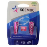 Аккумулятор КОСМОС R03 1000 mAh BL-2 (2/24/288)