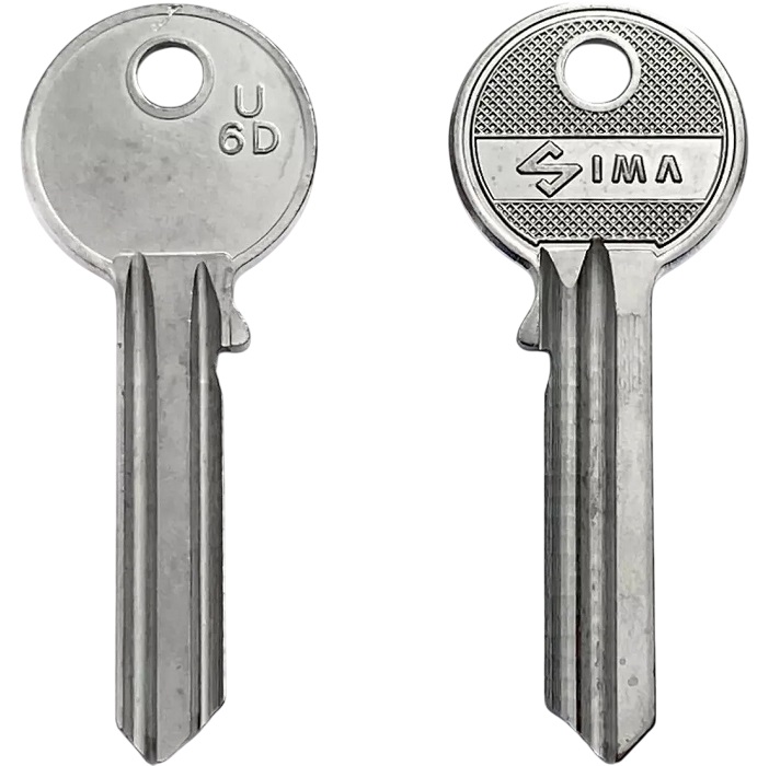 Заготовка ключа U-6D_UL054_UNL6_U6D_x_X45 Kитай