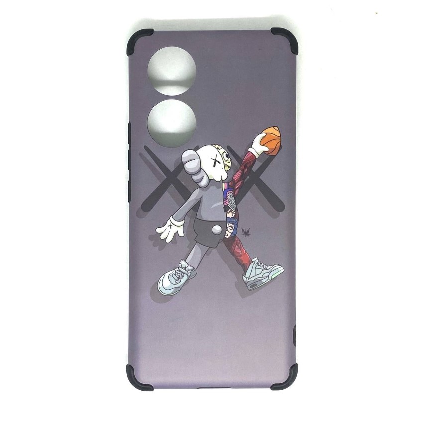 Задняя накладка MOBIS для Honor 50 черная с рисунком