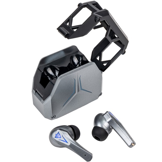 Наушники HIPER QUANTUM X1, серый (HTW-QX1)