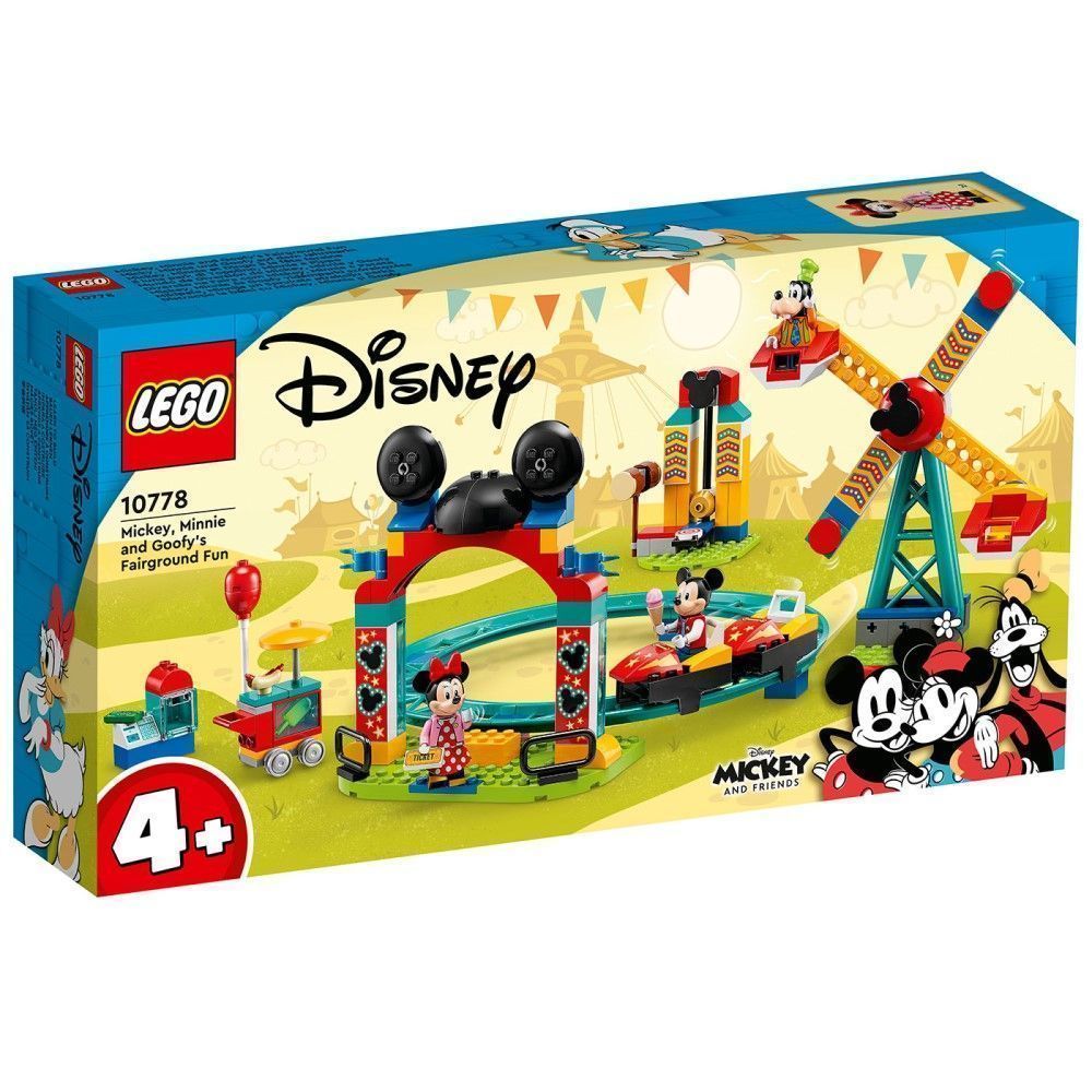 Конструктор LEGO Disney 10778 Микки Минни и Гуфи на ярмарке