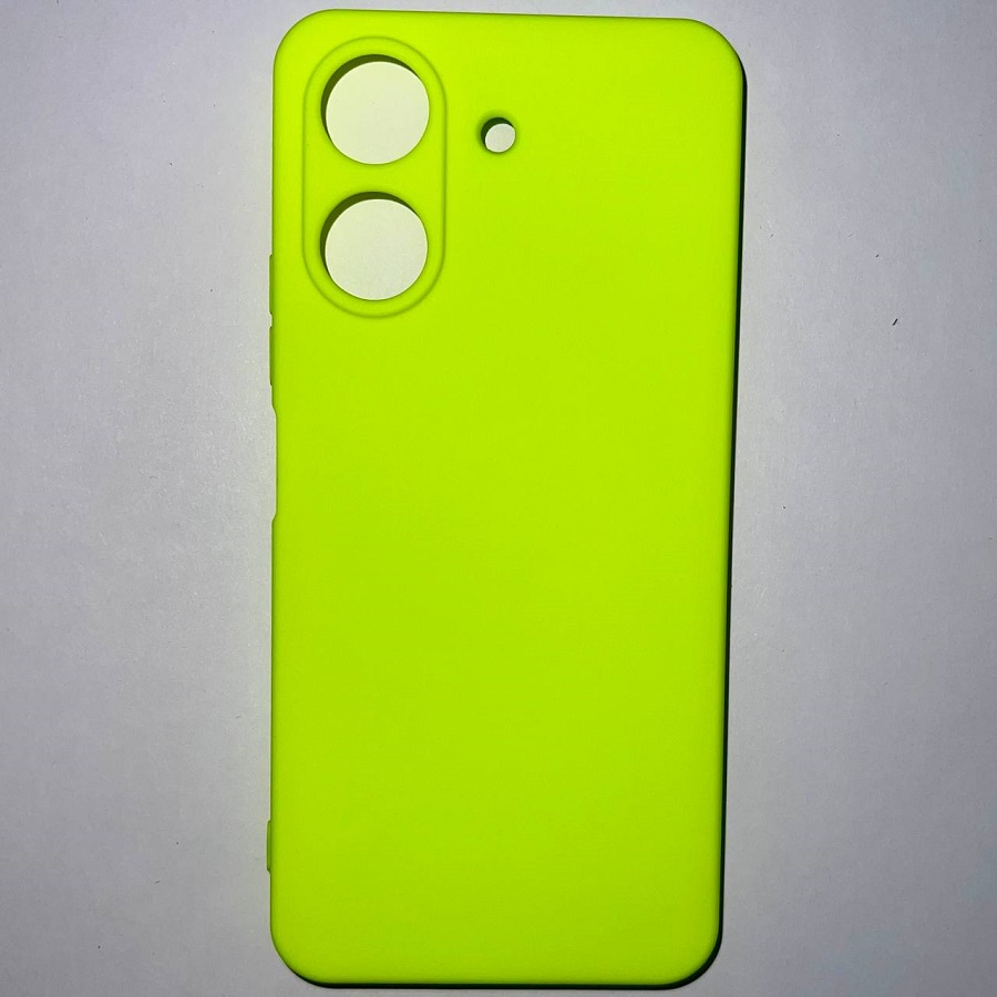 Задняя накладка ZIBELINO Soft Case для Xiaomi Redmi 13C 4G/Poco C65 4G (салатовый)