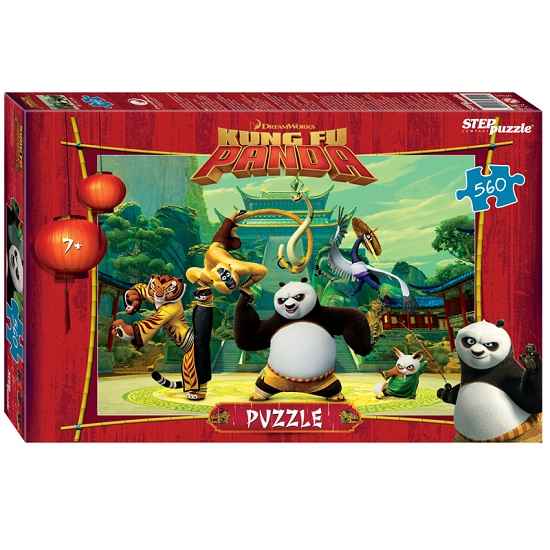 Пазл Step Puzzle 560 "Кунг-фу Панда" (DreamWorks, Мульти)